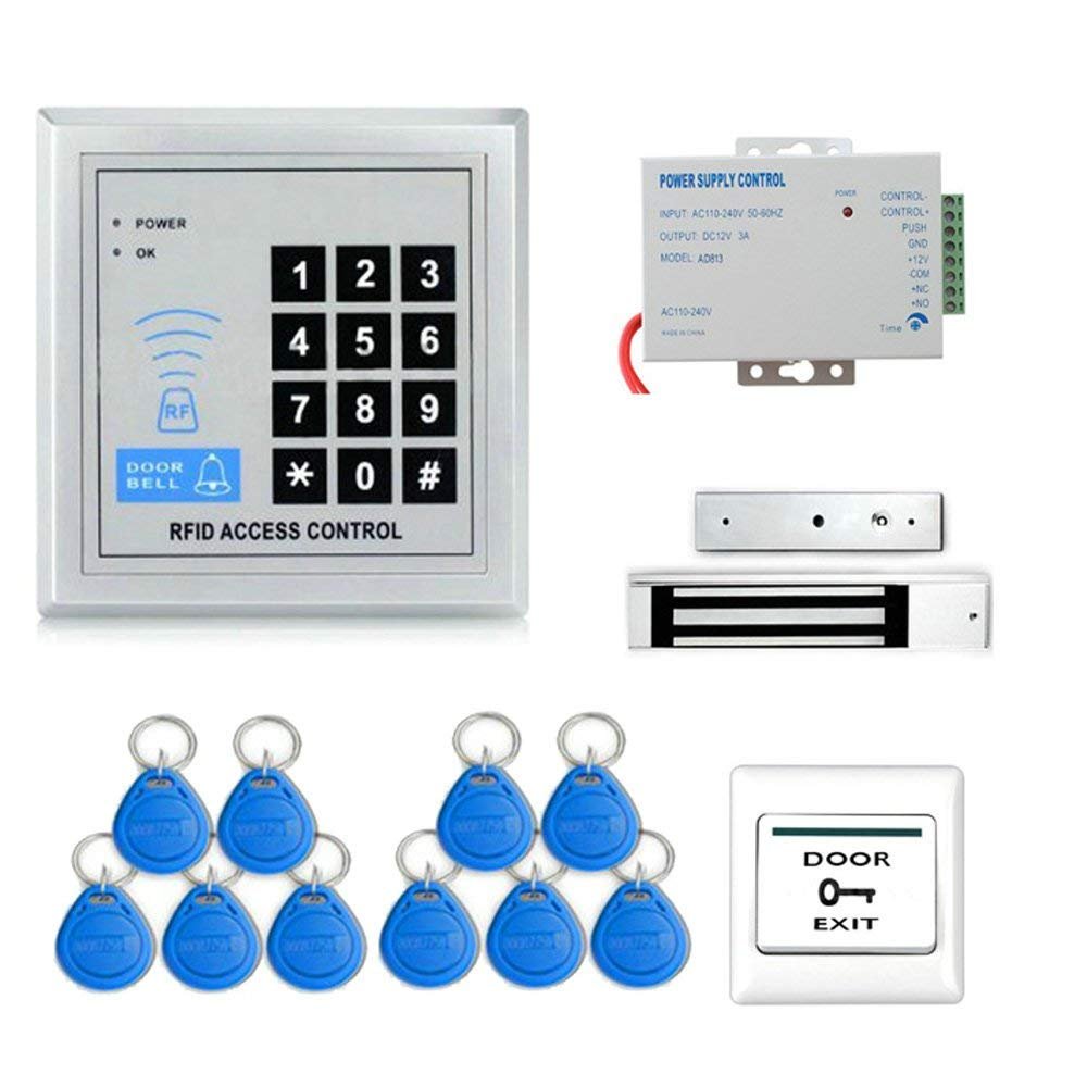 61JG6iv12fL._SL1000_ Combo-CN40 Full RFID Door Access Control System Kit Set - Image 1